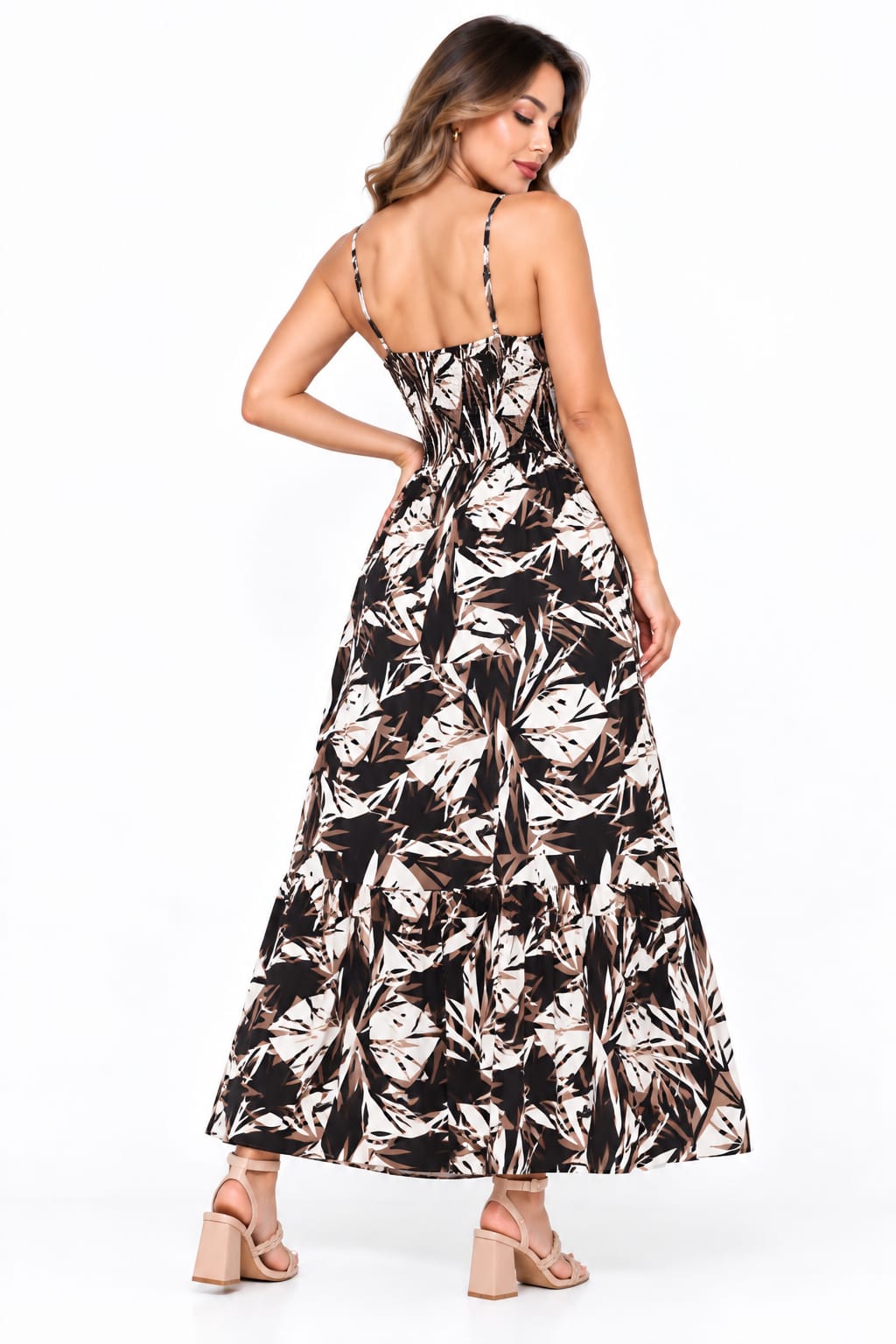 Vestido Rosalía Marrón