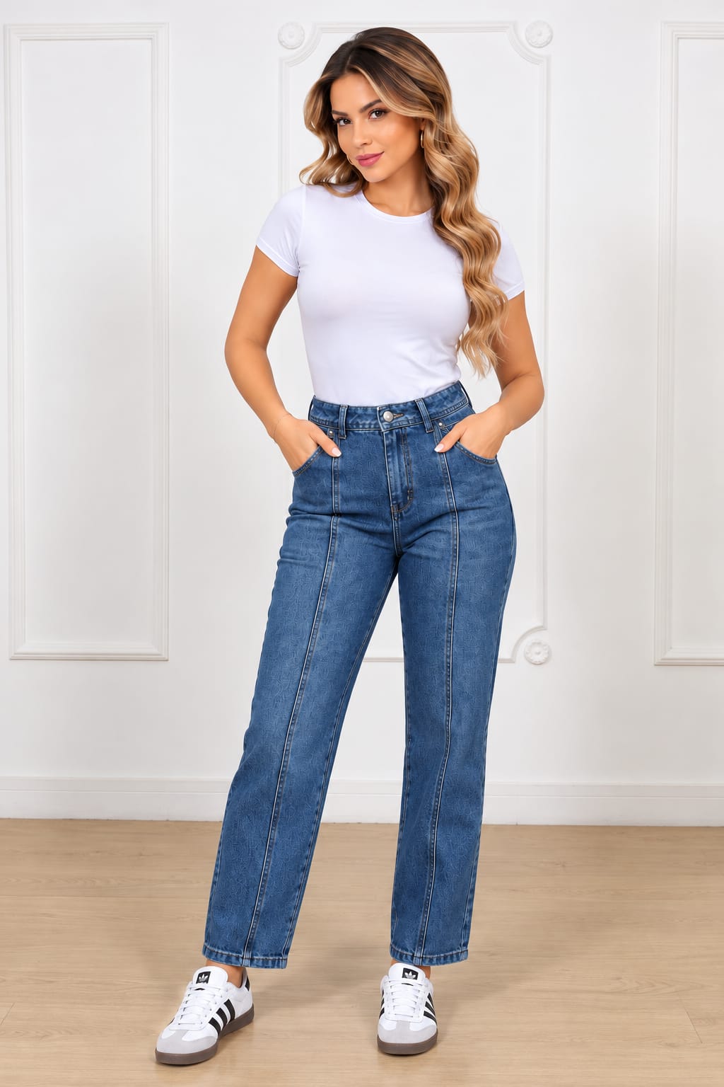 Pantalón Jean Venecia Oscuro