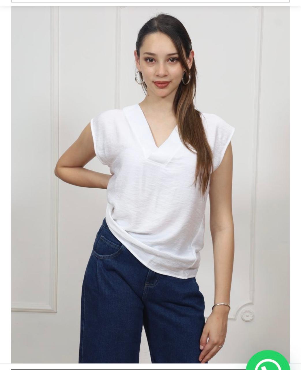 Blusa Giuli Blanca