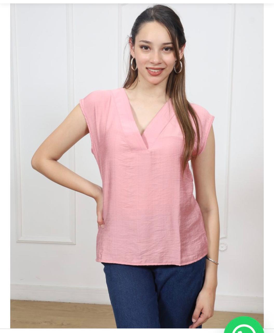 Blusa Giuli Rosa