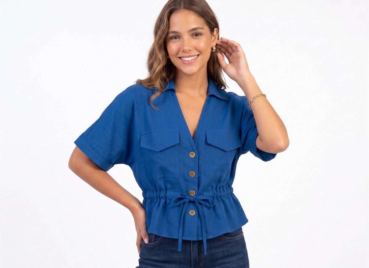 Blusa Antonia Azul