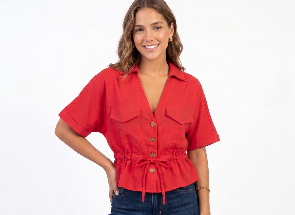 Blusa Antonia Roja