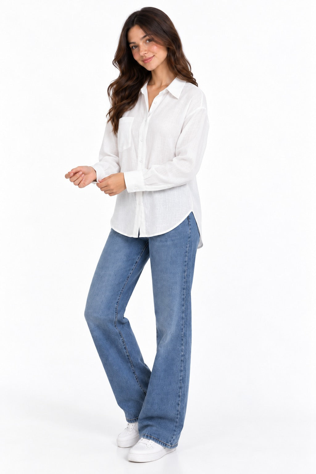 Blusa Oversize Blanca