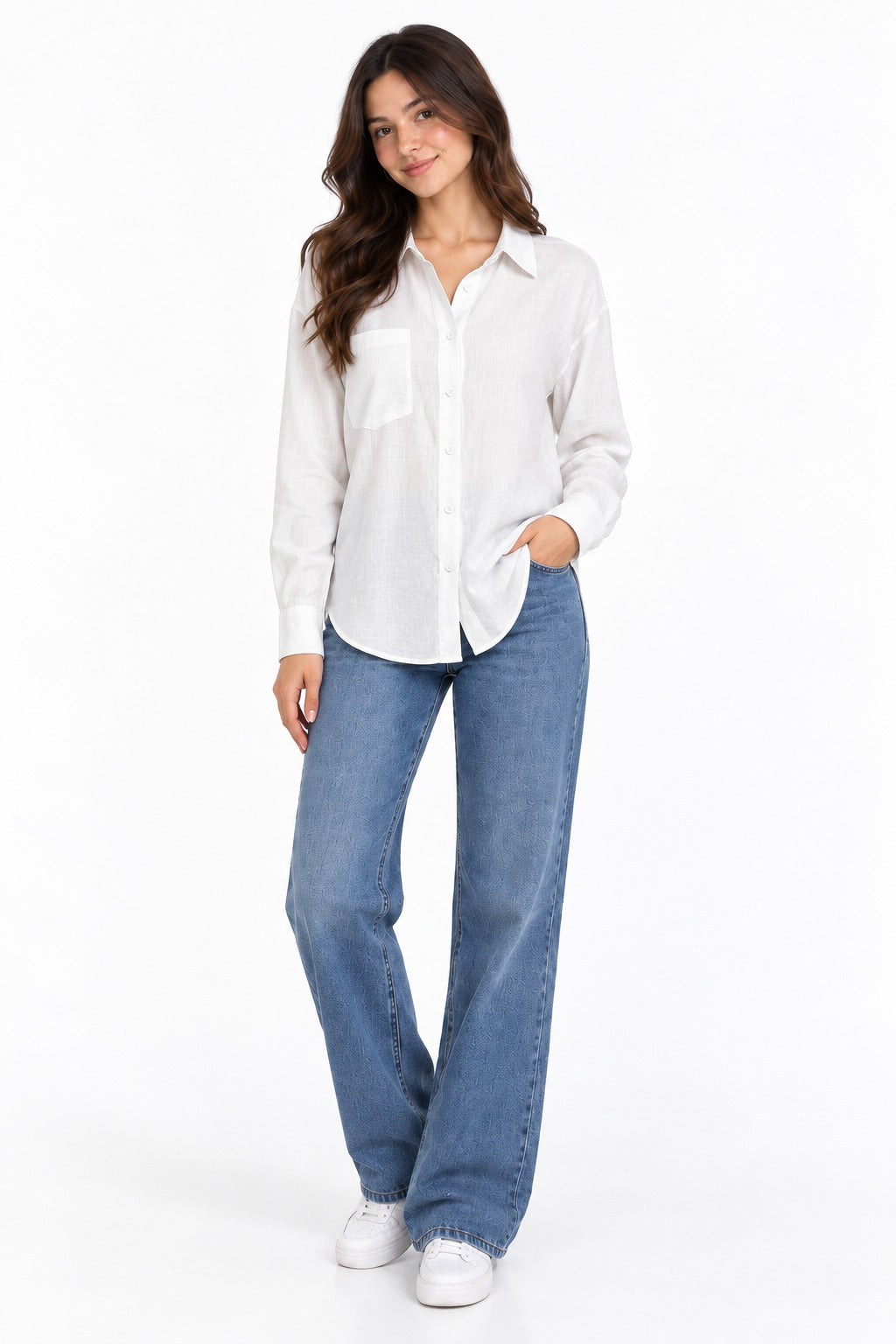 Blusa Oversize Blanca