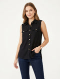 Blusa Safari Negra