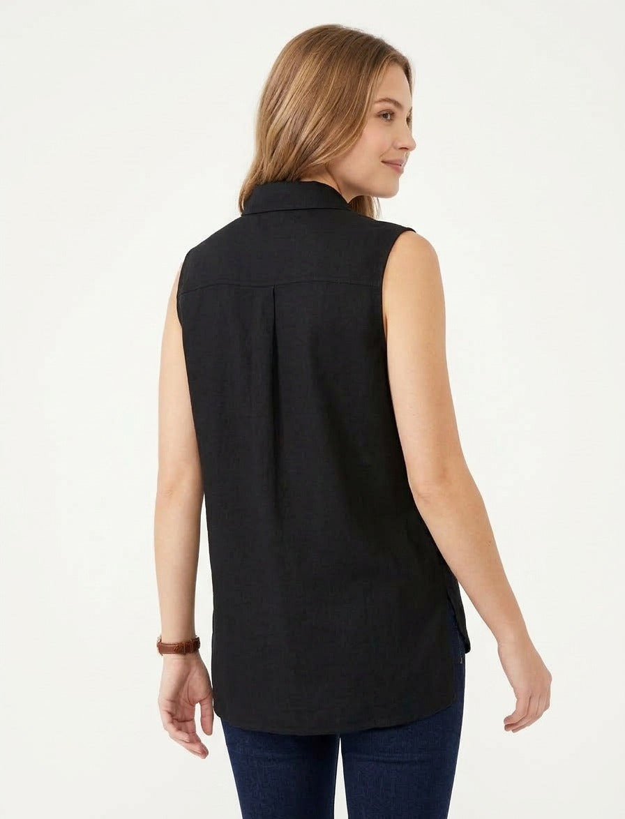 Blusa Safari Negra