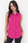 Blusa Safari Fucsia