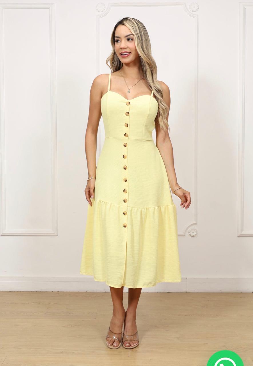Vestido Florencia Amarillo