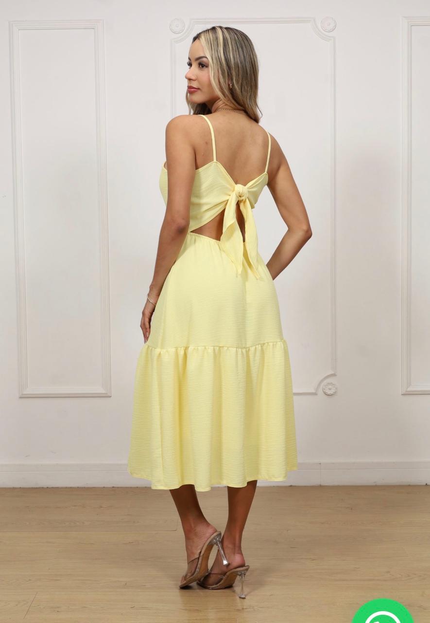 Vestido Florencia Amarillo