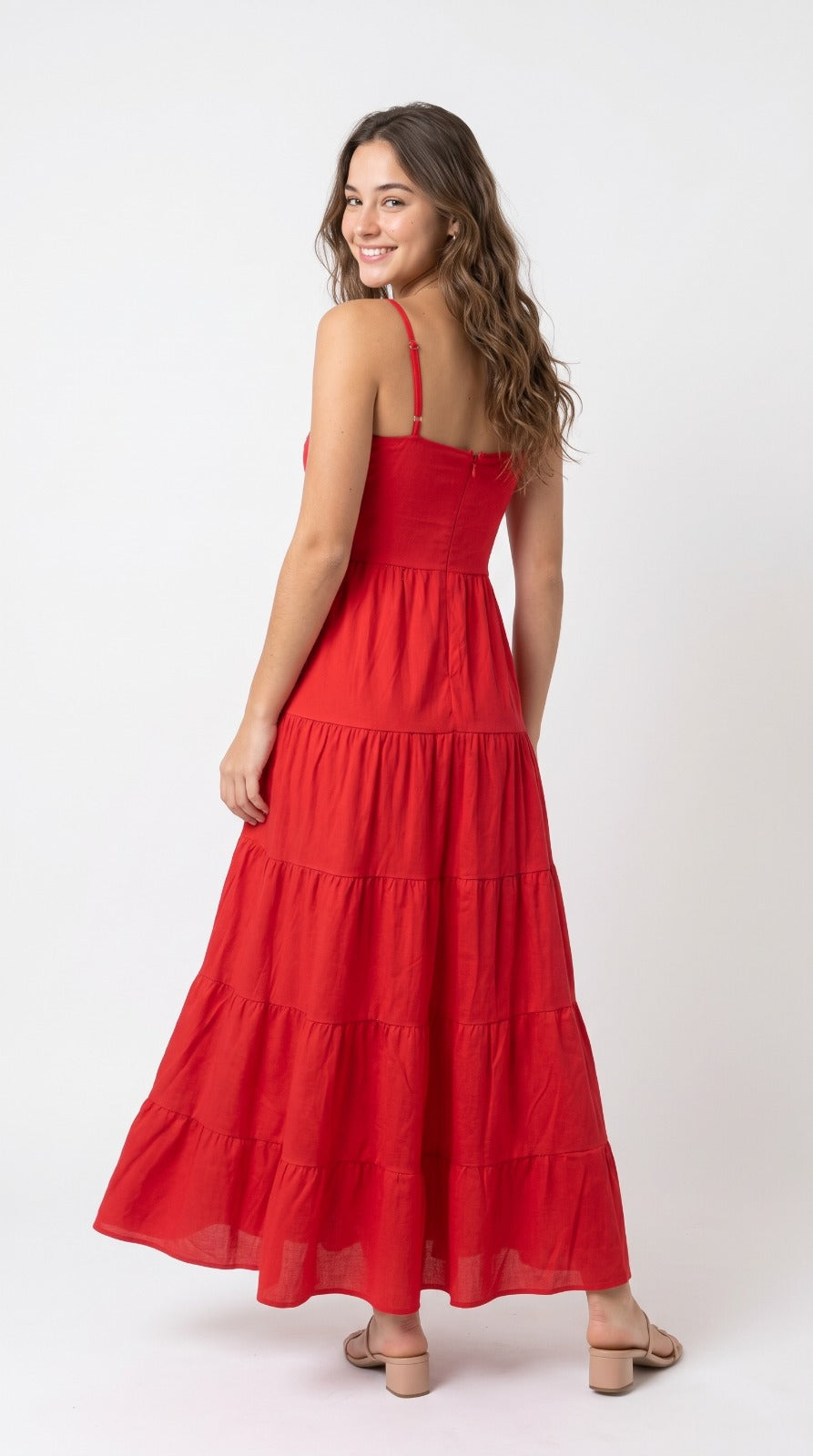Vestido Marruecos Rojo