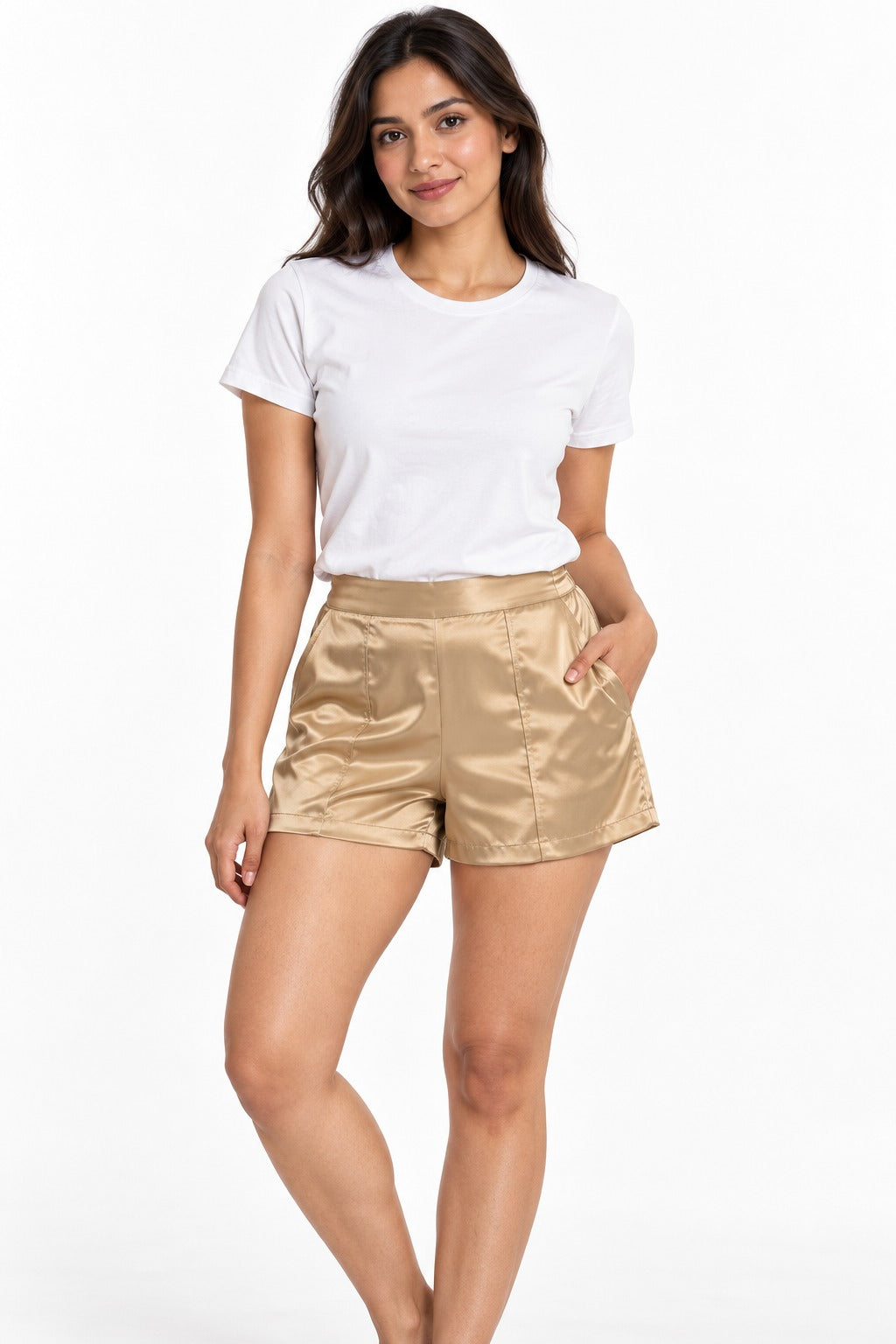 Short Verano Camel